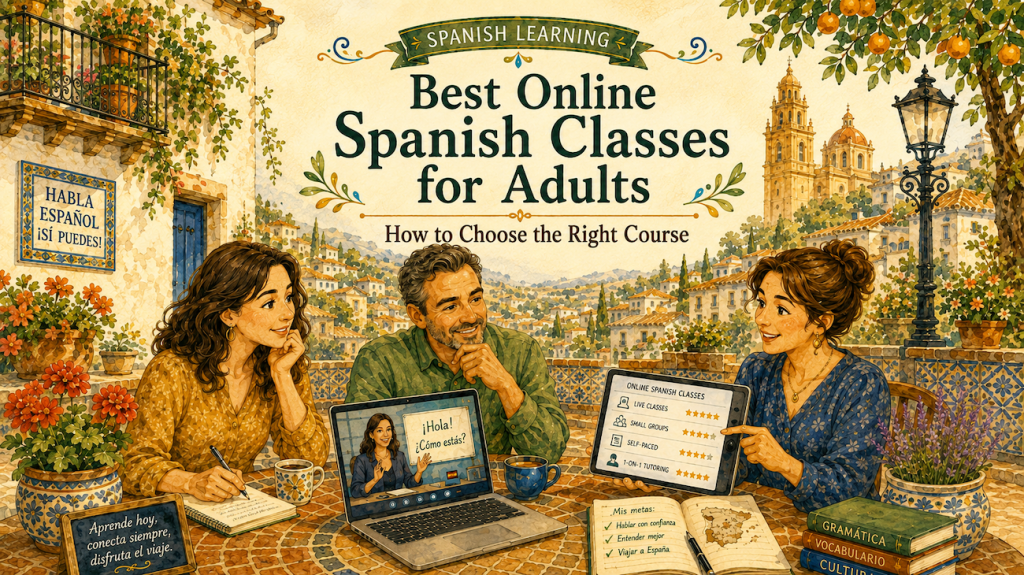 FEATURE_Best Online Spanish Classes for Adults- How to Choose the Right Course