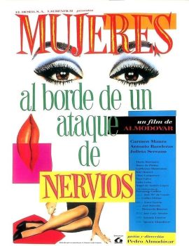 Poster of Mujeres al borde de un ataque de nervios (Women on the Verge of a Nervous Breakdown)
